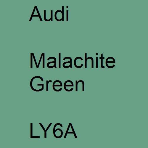 Audi, Malachite Green, LY6A.